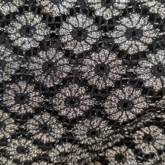 Eyeshadow Metallic Strapless Dress Junior's Sz11 - Picture 6 of 11